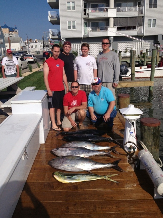 Muff Diver Charter Fishing June 15th 2013